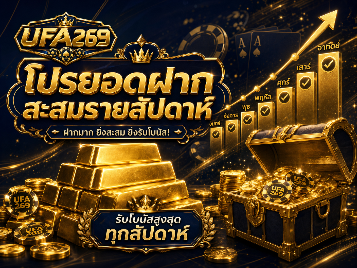 โปรยอดฝากสะสมรายสัปดาห์